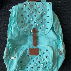 Adorable PINK Victoria’s Secret teal blue backpack